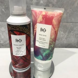 🆕R+CO NEON LIGHTS DRYOIL SPRAY&HIGH DIVE MOISTURE